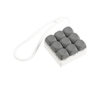 XAGMODSHN 9-Key Mechanical Keyboards Switches Tester 9 Clicky Keys With Silicone Keychain For Stress Relief And Office Decoration Office Desk Gadgets