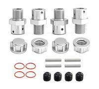 XAGMODSHN A Set Of Extension Adapter Wheel Hubs Widen Adapter Coupling Part Set For Acceleration And Stability In Various Terrains Coupling Supplies For Toy Car