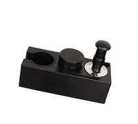 XAGMODSHN Adjustable Coffee Press Station With Leveling Base ABS Metal Construction For Professional Brewing Tamper Stand Adjustable Tamper With Leveling Tool