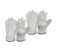 XAGMODSHN Antislip Welding Gloves With Reinforced Cowhides Construction Heat Protections For Construction Workshop Use Cowhides Protective Gloves For Cutting