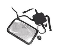 XAGMODSHN Baby Car Glass Adjustable Car Back Seat Rearview Facing Headrest Mount Child Kids Infant Baby Monitor Rear Seat Large Wide View Glass For Child