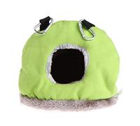 XAGMODSHN Bird Hanging Hammock for Cage Winter Warm Nest Tent House Plush Parrot Snuggle Tent for Sleeping Playing & Rest