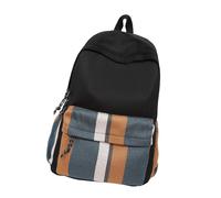 XAGMODSHN Campus Backpack Nylon Fabric Spill Technology Ergonomic Multiple Pockets For Organization Youth Fashion Trendy Nylon Backpack