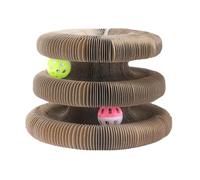 XAGMODSHN Cat Pad Transforming Toy Board Grinding Claws Scratcher Exercise Muscle Stress Relieve