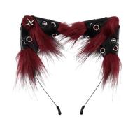 XAGMODSHN Cats Foxes Wolf Ears Headband Cosplay Hair Accessories Animal Hoop For Christmas Halloween Party Costume Animal Hoop