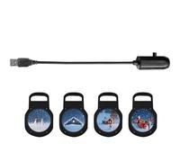 XAGMODSHN Christmas Projector Light 4 Festive Slides Switchable Rotation For Room Ceiling Creative Gift Projector Lamp