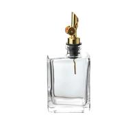 XAGMODSHN Coffee Syrup Dispenser Glass Oil Container With Stainless Pourer Glass Oil Dispenser Bottle Vinegar