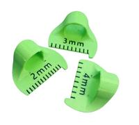XAGMODSHN Colorful Sewing Guides Sewing Lockranding Tool for Quilting Apparel Crafting Using 3D Printed Pattern Fabric Cutting Templates