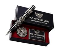 XAGMODSHN Creative Old Man Club Ballpoint Pen with 0.38mm Tip and Ergonomic Handle for Daily Writing and Festival Gift Giving Gift Pen