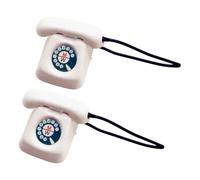 XAGMODSHN Delicate 1/12 Scale Antique Doll Phone Miniature Decorative Accessory Collectors and Kids Classical Dollhouses Furniture Wooden Vintage Telephone