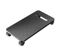 XAGMODSHN Desktop PC Holder With High Load Capacity And Portable Handle Carbon Fibers Mainframes Tray Computer Stand