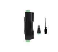 XAGMODSHN DIN Mount RS485 Hub, 4 Channels, Long-Range | Industrial Grade Isolation, Optically Isolated, Long Distance Data Transfer, LED Indicators for Automation