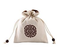 XAGMODSHN Divinations Cotton Cloth Card Pouch Dices Bag Pendulums Altar Tablecloth Board Game Jewelry Storage Drawstring Tarot Bag