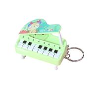 XAGMODSHN Electronic Piano Keychain Vertical Small Piano Pendant Musical Instrument Keyring Kids Electronic Keychain