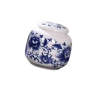 XAGMODSHN Excellent Ceramic Cenotaph Vase Double Purpose Jar and Decorative Piece Permanent Construction for Lasting Recognition Artifact Tiny Ceramic Jar