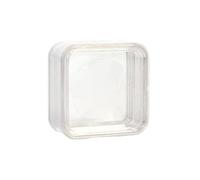 XAGMODSHN Exquisite 3D Floating Display for Case Elasticity Membrane Jewelry Storage Box Coin Display for Jewelry Exhibiting, as described