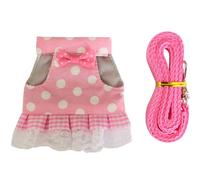 XAGMODSHN Ferrets Rabbits Meerkats Harness Tear Resistant Fabric Holiday Event Daily Walk Easy Wear Small Pet Animal Fashion Clothes Small Pet Clothes