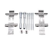 XAGMODSHN Front Brake Pad Clip Kits Front Brake Pad Pin Fitting Kits LX0640 MBA1894 1091894 Ensures Safe & Smooth Braking Connector