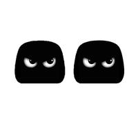 XAGMODSHN Funny Headrest Covers Washable Halloween Decorations Comfortable Neck Suitable for Most Vehicles 1 Pair Comfortable Halloween Car Accessories