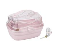 XAGMODSHN Hamsters Carrier Squirrels Outdoor Travel Cage Handheld Transparent-Carrier Carry-Case Travel Carrier with Water Bottle