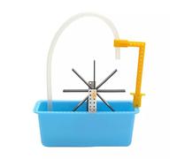 XAGMODSHN Hand on Watermill Model Kits Science Experiment Set for Children Learning Science Project and Skill Development Toy Craft Building Set