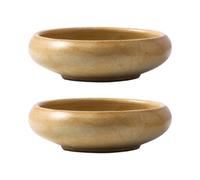 XAGMODSHN Handcrafted Ceramic Dessert Plate for Snacks Appetizers Practical Dishwasher Safe Dipping Bowl for Home Restaurant Coarse Pottery Dish