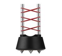 XAGMODSHN HiFi Cable Management Stand with Large Nonslip Base Vibrate Dampening Cable Holder for Power and Loudspeaker Wire