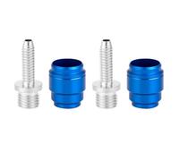 XAGMODSHN High Strength Oliving with Quick Releases Aluminum Alloy for Disc Brakes Easy Install 3 Color Options Easy-to-install Disc Brake Elbow Head