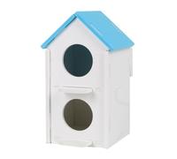 XAGMODSHN Hummingbird Cage Shelter Bird Nest Cage Outdoor Nesting Box Bird House 2 Tier Nest for Outdoor Garden