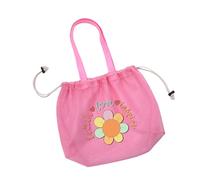 XAGMODSHN Kids Beach Shell Bag Beach Bag Shell Collecting Sand Toy Storage With Handle Toy For Holding Shells Sand Storage Swimming Pool Mesh Collecting