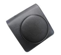 XAGMODSHN Large Capacity Camera Bag Organiser Pouch PU Leather Storage Bag with Adjustable Shoulder Strap for Instax Square SQ1