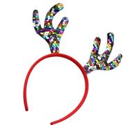 XAGMODSHN Mistletoe Headbands Party Costume Christmas Party Karaoke Punk Photo Props Cool Christmas Hair Hoop Nightclub Mistletoe Costume Headwear For Women