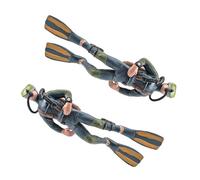 XAGMODSHN Modular Diver Miniature Shelter Structure Enhances Underwater Theme & Creature Comfort Aquarium Decoration Resin Shipwreck