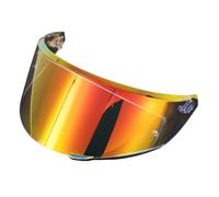 XAGMODSHN Motorcycle Helmets Visors Lens, Daytime Use, Transparent red, A | Anti Fog, UV Defense, Strong, Effect Resistant, Electroplated Coating, Suitable for E2206 Use