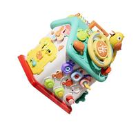 XAGMODSHN Multifunctional 6 Sided Busy Cubes Educational Toy Including Sound Effects Interactive Games for Children Development Visual Stimulation Toy