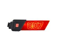 XAGMODSHN Outdoor Cycling Warning Taillight Rechargeable Bicycles Tail Light Bike License Plate with LED Easy Installation Bike License Plate with LED