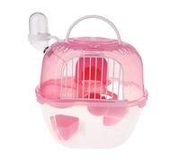 XAGMODSHN Outdoor Portable Hamster Breathable Cage with 2 Layers Large Capacity Handbags Go Out Box for Small Pets Animals for Car
