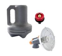 XAGMODSHN Outdoor Transportable Stove with Oven Capability Utilization Excellent for Backpacking Excursions Cold Weather Tasks Security Tilt Security Stove