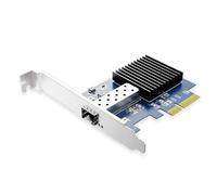 XAGMODSHN PCIe3.0 4x 10Gbps Servers Networking Card Featuring Advanced Cooling Design Reliabled Data Transfer For Heavy Workloads Virtualization Fast Speed Networking Adapter