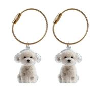 XAGMODSHN Pet Hair Collector Keepsakes Keychain Box For Dog Cats And Small Animals Furs Storage Container With Easy To Open Design Clear Dog Furs Keepsakes Storage Box