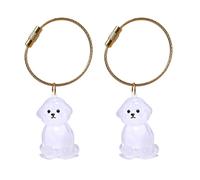 XAGMODSHN Pet Hair Collector Keepsakes Keychain Box For Dog Cats And Small Animals Furs Storage Container With Easy To Open Design Clear Dog Furs Keepsakes Storage Box
