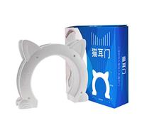 XAGMODSHN Pet Puppy Dogs Cats Interior Door Kitten ABS Small Gate Frame Doorway