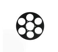 XAGMODSHN Professional Take Up Reel For SN Series Tape Aluminum 6 Hole Empty Tape Takeup Replacement Accessory