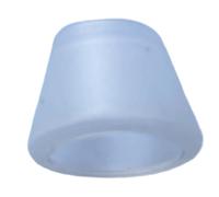 XAGMODSHN Racket Butt End Sleeve for Tennis Players, Transparent