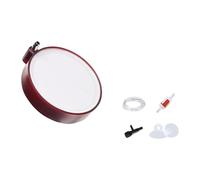 XAGMODSHN Resource Conservation Air Stone Airator For Fish Tanks Extreme Quiet Action Easy Install Polystyrene Construction Strengthened O2 Supply Marine Use Bubble Inflator