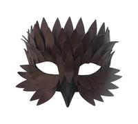 XAGMODSHN Reusable Half Face Covering With Artistic Feathered Styles Detail Adult Party Essential Costume Accessory Theatrical Roleplay