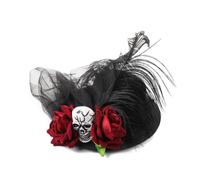 XAGMODSHN Role Playing Hairclip Fashionable Witch Hat Shape Hairpin Ghostly Themed Hairclip for Halloween Event