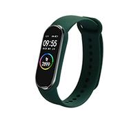 XAGMODSHN Silicone Bands for 6 5 Sports Watch Wrist Straps Loop Replacement Waterproof Sweatproof Silicone Strap Watches for Men Women Wirefree