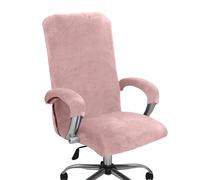 XAGMODSHN Silver Fleeces Elastics Seat Cover Dustproof Fabric For Living Room Conference Chairs Office Chair Protectors