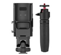 XAGMODSHN Smartphone Mount Tripod Stand for Pocket 3, Adjustable Angles Holder with AntiSlip Pad Teleprompter Mount